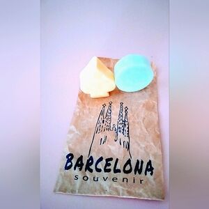 ❌SOLD❌ Free with $15 Purchase 2 Cute Barcelona Souvenir Soaps